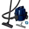 Produktbild: Hitachi CV-T 190 ECO Staubsauger blau mit extra Parkettdüse beutelloser Bodenstaubsauger inkl. Zubehör