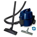Produktbild: Hitachi CV-T 190 ECO Staubsauger blau mit extra Parkettdüse beutelloser Bodenstaubsauger inkl. Zubehör