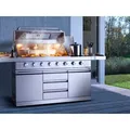 Produktbild: BUSCHBECK Outdoorküche »Bristol«, 6 + 2 Brenner, 31,2 kW