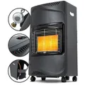 Produktbild: Heidenfeld Gasofen Inferno GH100 - 1400-4200 Watt - Heizstrahler - Transportrollen - 3 Heizstufen - Kippsensor - ODS-System - Piezo-Zündung