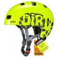 Produktbild: uvex Kid 3 - robuster Fahrradhelm für Kinder - individuelle Größenanpassung - waschbare Innenausstattung - Lime-Grey - 55-58 cm