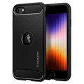 Produktbild: Spigen Rugged Armor Hülle Kompatibel mit iPhone SE 2022 5G und iPhone SE 2020 -Schwarz