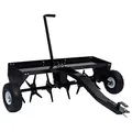 Produktbild: vidaXL Rasenlüfter für Aufsitzmäher 2 Luftreifen Einhand-Hebel Vertikutierer Rasenbelüfter Aerifizierer Rasentraktor Traktor ATV 102cm