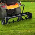 Produktbild: Rasenlüfter Aufsitzmäher 102cm Vertikutierer Rasenbelüfter Rasentraktor vidaXL