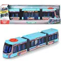 Produktbild: Dickie-Toys 203747016 City Tram Straßenbahn, aus Kunststoff, mit Lenkung
