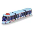 Produktbild: Dickie Toys City Tram Straßenbahn Spielzeug (41,5 cm) - Große Spielzeugautos ab 3 Jahren mit Freilauf, Lenksteuerung & TüRen zum Öffnen - Bus Spielzeug Modell-Bahn für Kinder - 203747016