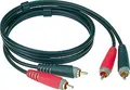 Produktbild: Klotz AT-CC0100 2x RCA Male auf 2x RCA Male