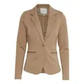Produktbild: Ichi Kurzblazer Kate (1-tlg) Plain/ohne Details beige L