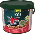 Produktbild: 10 L TETRA Pond KOI Sticks Fischfutter Hohe Widerstandskraft und Vitalität