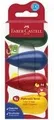 Produktbild: FABER-CASTELL Wachsmalstifte farbsortiert, 4 St. (120408)