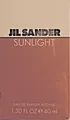 Produktbild: 💝 JIL SANDER SUNLIGHT Eau de Parfum Intense 40 ml NEU/OVP