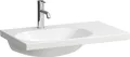 Produktbild: LAUFEN LUA Waschtisch, 1 Hahnloch, ohne Überlauf, 750x460mm, Ablage rechts, H8170864001111