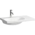 Produktbild: LAUFEN LUA Waschtisch, 1 Hahnloch, ohne Überlauf, 750x460mm, Ablage rechts, H8170864001111, Farbe: Weiß mit LCC
