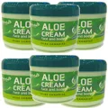 Produktbild: Tabaibaloe Kanarische ALOE VERA face & body CREAM Gesichtscreme Körpercreme 6er