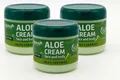 Produktbild: 3x 300ml Tabaibaloe Aloe Vera Gesichts- und Körpercreme (3er Pack) vegan Kanaren