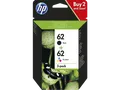 Produktbild: HP 62 Tintenpatrone Schwarz/Cyan/Magenta/Gelb (N9J71AE)