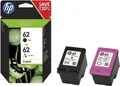 Produktbild: Original Multipack hp 62 (N9J71AE) für hp schwarz/farbig