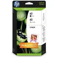 Produktbild: HP 62 (N9J71AE) - Tintenpatrone, black + color (schwarz + farbe)