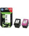 Produktbild: HP 62 Twin Pack 2er-Pack Schwarz Tricolor Original Tintenpatrone 200 Seiten (N9J71AE)