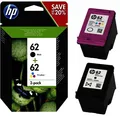 Produktbild: HP 2x Original 62 TINTE PATRONEN OfficeJet 200c 202 250 5740 5742 5744 5746 8000