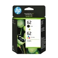 Produktbild: HP Tinte 62 N9J71AE Schwarz & Color (Cyan/Magenta/Gelb)