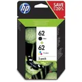 Produktbild: Original HP 62  N9J71AE Tinten Doppelpack schwarz color 2 Stück