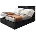 Produktbild: Trada Boxspringbett, Schwarz, Textil, H3, Rechteckig, 200x200 cm, Schlafzimmer, Betten, Boxspringbetten