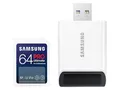 Produktbild: SAMSUNG SDXC-Speicherkarte PRO Ultimate 64GB inkl. USB-Adapter MB-SY64SB/WW