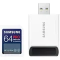 Produktbild: Samsung SD Card PRO Ultimate 64GB inkl. USB-Kartenleser