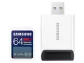 Produktbild: SAMSUNG SDXC-Speicherkarte PRO Ultimate 64GB inkl. USB-Adapter