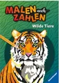 Produktbild: Ravensburger Buch Kreativität Malen nach Zahlen Wilde Tiere 48971