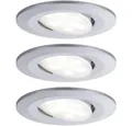 Produktbild: Paulmann LED Einbauleuchte LED Einbauleuchte Basisset schwenkbar IP65 rund 90mm 30 99933, Dimmbar, Schwenkbar, Geringe Einbautiefe