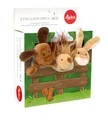 Produktbild: sigikid 43015 Fingerpuppenset Garten My Little Theatre Igel, Hund, Hase mit Schmuckkarton, für Mädchen und Jungen, empfohlen 6 Monaten