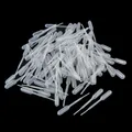 Produktbild: 100 Stück Kunststoff Einwegpipetten 0,2 ml Transparente Transfer 63mm Länge