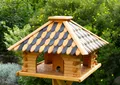 Produktbild: DSH DEKO SHOP HANNUSCH Vogelhaus Vogelhaus in versch. Farben und Solarbeleuchtung V20