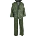 Produktbild: Mil-Tec Regenanzug Herren (2-teilig) • Wasserabweisender Regenanzug • Leichte Regenjacke mit Kapuze & Regenhose • Regenschutz für Outdoor Aktivitäten • Regenbekleidung inkl. Tragebeutel