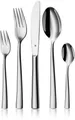 Produktbild: WMF Besteck-Set Philadelphia in schlanker Optik, ergonomische Haptik, Wellenschliff (60-tlg), 12 Personen, Cromargan® Edelstahl Rostfrei 18/10, spülmaschinengeeignet, optimale Schärfe, hochwertiger Besteckkasten