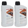 Produktbild: 2L 2 Liter ROWE TOPGEAR S SAE 75W-90 Getriebeöl Schaltgetriebeöl API GL-4 GL-5