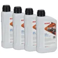 Produktbild: 4L 4 Liter ROWE TOPGEAR S SAE 75W-90 Getriebeöl Schaltgetriebeöl API GL-4 GL-5
