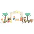 Produktbild: small foot Spielset Holzkrippe Weihnachtsgeschichte (12689)