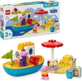 Produktbild: LEGO DUPLO Peppas Bootsausflug: Spielset mit Spielzeugboot zum Bauen und Umbauen