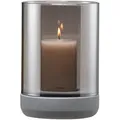 Produktbild: Blomus Windlicht Calma, Dunkelgrau, Glas, Stein, zylindrisch, 22.5 cm, Dekoration, Windlichter & Laternen, Windlichter