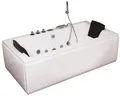Produktbild: Deluxe Whirlpool WHAWH-LP-W pure weiss Badewanne