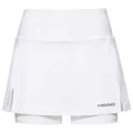 Produktbild: Head Tennisrock mit Innenhose Club Basic weiss Mädchen, Größe: 164