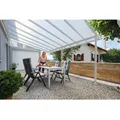 Produktbild: Gutta Terrassenüberdachung Bausatz Weiß 546 cm x 406 cm