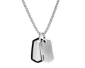 Produktbild: Fossil Kette mit Anhänger JF03996040 Halskette mit Anhänger Herren Chevron Dog Tag Edelstahl 61