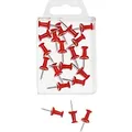 Produktbild: WEDO Stecknadeln Metall Rot 20 Stück