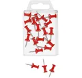 Produktbild: WEDO Pinnnadel 20 Pinnnadeln in Diabolo-Form - rot, Nadellänge = 1,1 cm
