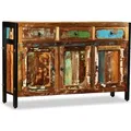 Produktbild: vidaXL Sideboard Altholz Massiv 120x35x76 cm 243984
