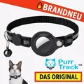 Produktbild: PurrTrackTM Intelligentes GPS Gerät Halsband Katze | Ohne Abo | Android & iOS!: Für iOS (Apple)